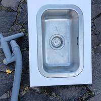 Lavabo cucina inox 47 x 30 cm