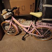 Bici Atala con cestino per bimba