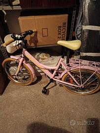 Bici Atala con cestino per bimba