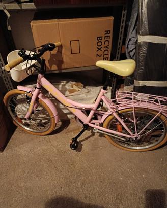 Bici Atala con cestino per bimba