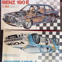 ESCI Crystal Mercedes190 e BMW M1 Pooh Jeans