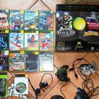 XBox 1 Limited Edition con scatola e giochi