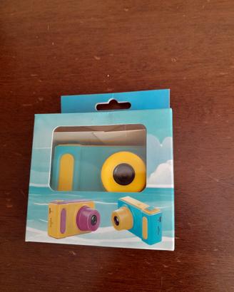 Macchina fotografica per bambini azzurra