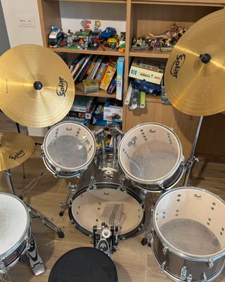 Batteria Pearl road show completa