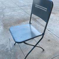 Sedia da giardino ripiegabile