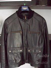 Giubbotto vera pelle Sorbino MisXL unisex col Nero