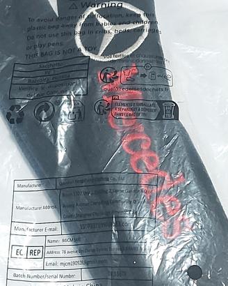 Coppia Copricintura di Sicurezza Mercedes – Neri c