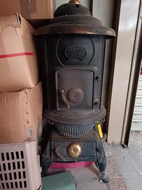 stufa a legna in ghisa