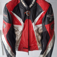 Tuta suomy spezzata in pelle