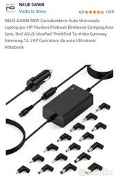 Caricatore PC per auto universale 