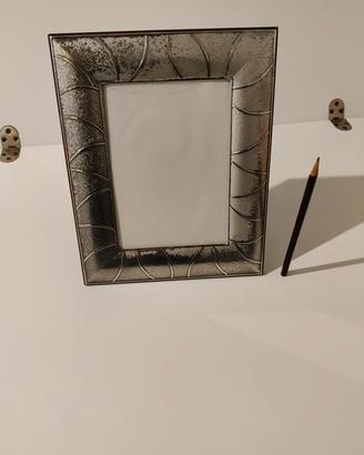 Cornice portafoto in argento usata 