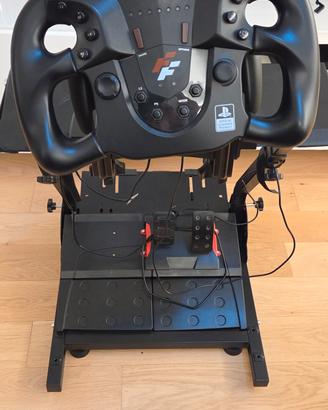 Kit Supporto Volante + Volante Playstation