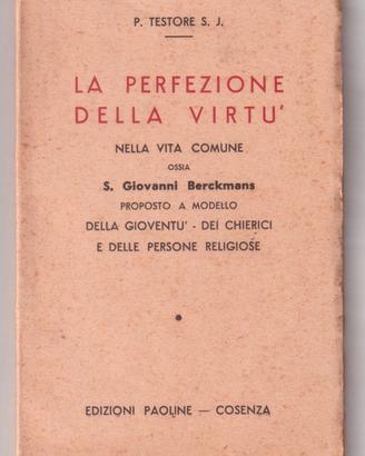 Testori La perfezione S. Giovanni Berckmans 1949 r