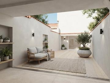 Villetta a schiera con ampio cortile privato