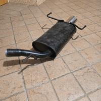 Scarico sportivo Novus gruppo N 1x90 mm design RL 