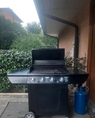 Griglia a gas 4 fuochi 