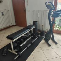BLOCCO COMPLETO ATTREZZATURA DA PALESTRA