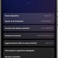 Xiaomi 13 – 256 GB – Nero – Come nuovo
