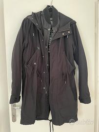 Giaccone parka nero Diesel