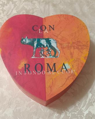 SCATOLA DELLA ROMA IN LEGNO DIPINTA A MANO 