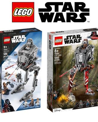 LEGO Star Wars 75322 Hoth AT-ST 75254 AT-ST Raider