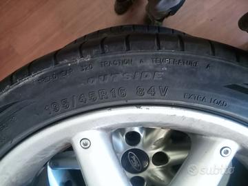 Cerchi  e gomme Ford Fiesta da 16