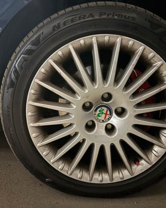 Cerchi +gomme Alfa 159