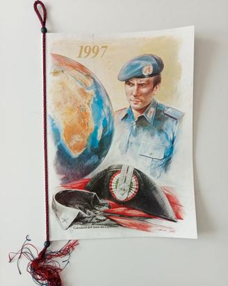 calendario dell'Arma dei Carabinieri 1997