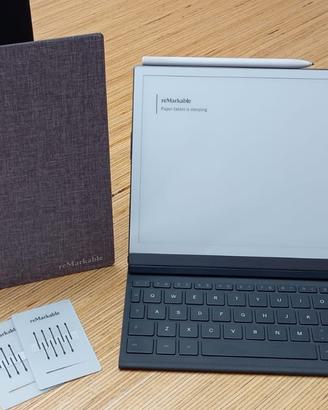 reMarkable 2 + Tastiera Type Folio + Penna + punte