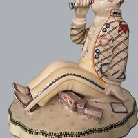 lenci ceramica. il capotreno sturani 1929