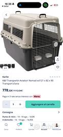 Trasportino cani XXL sopra 50kg