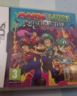 gioco nintendo ds Mario e luigi partners in time