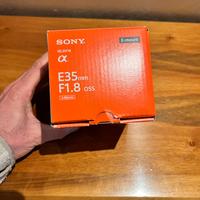 Sony 35 mm f1.8 e-mount OSS aps C