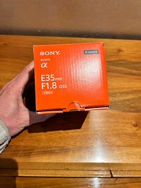 Sony 35 mm f1.8 e-mount OSS aps C