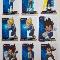Lotto 19 carte Vegeta Lamincards DragonBall