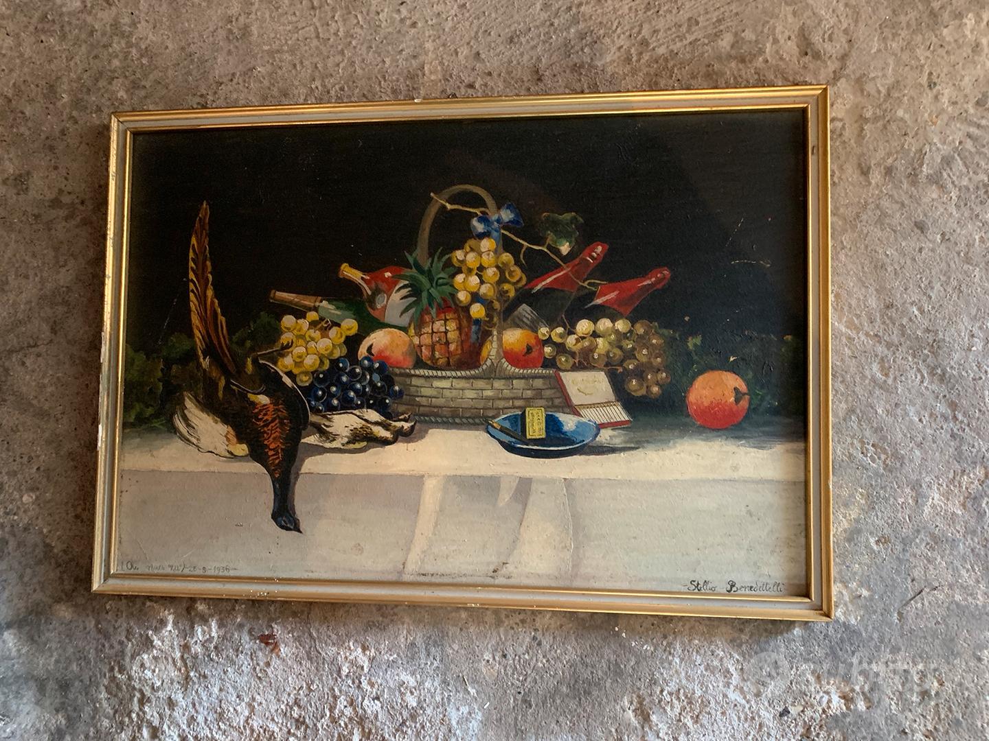 Dipinto, Pergamena Da Appendere. (1) - Seta - With