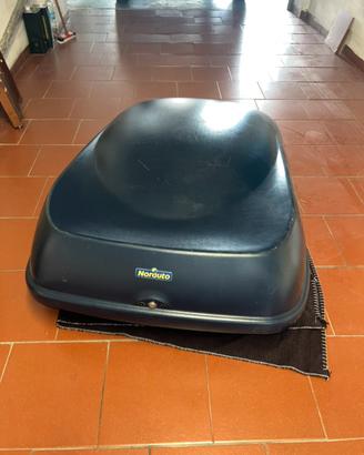 Guscio portapacchi auto