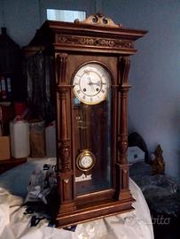 Orologio a pendolo antico da muro primi 900