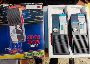 Walkie Talkies Deluxe Morse Sandasonic Mod.8383 