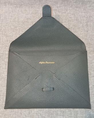Astuccio porta documenti in pelle Alfa Romeo 1950