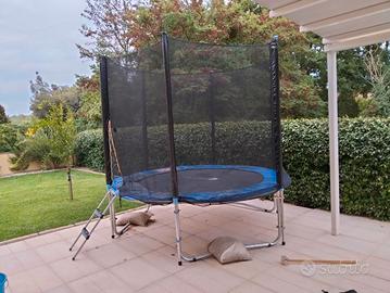 Trampolino da giardino