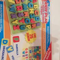 Gioco Alfabeto ad incastro in legno
