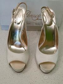 PenRose - Scarpe da Cerimonia - Raso di seta 39.5