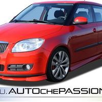 Coppia minigonne Turbo per Skoda Fabia 5J 2004 201