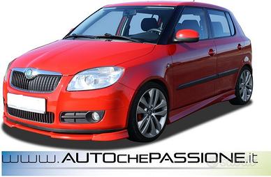 Coppia minigonne Turbo per Skoda Fabia 5J 2004 201