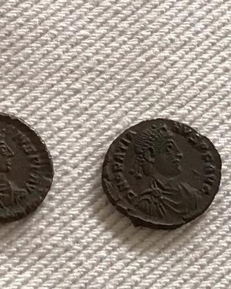 2 MONETE ROMANE VALENTINIANO I