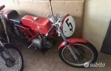 Moto epoca Catria 175 sport preparata da corsa