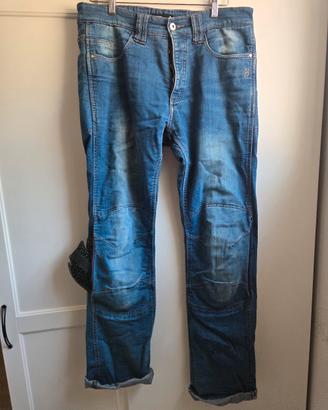 Pantaloni moto uomo JEANS OJ TG.50