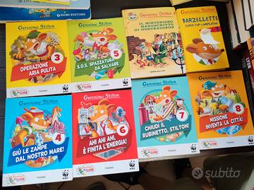 29 libri Geronimo Stilton + libri sport omaggio