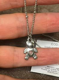 Collana Teddy Bear Lindt con cuore traforato